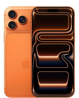 iPhone 17 Pro Max Cosmic Orange