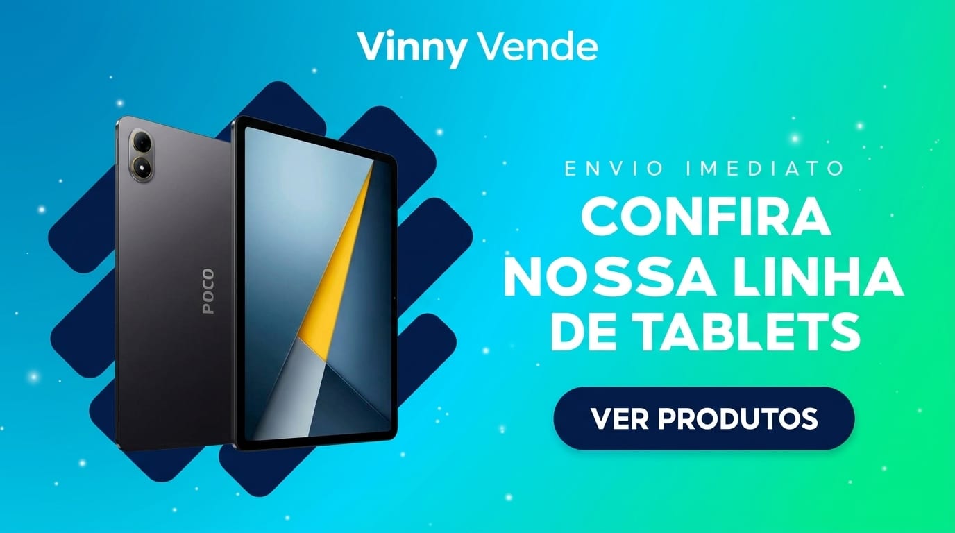 Confira nossa linha de tablets. Ver produtos